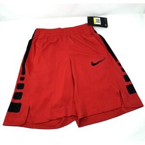 Nike Boy's Dry Basketball Short, University Red/Black, Size Small